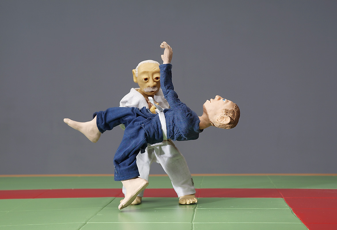 Yoko-Ukemi mit Partner